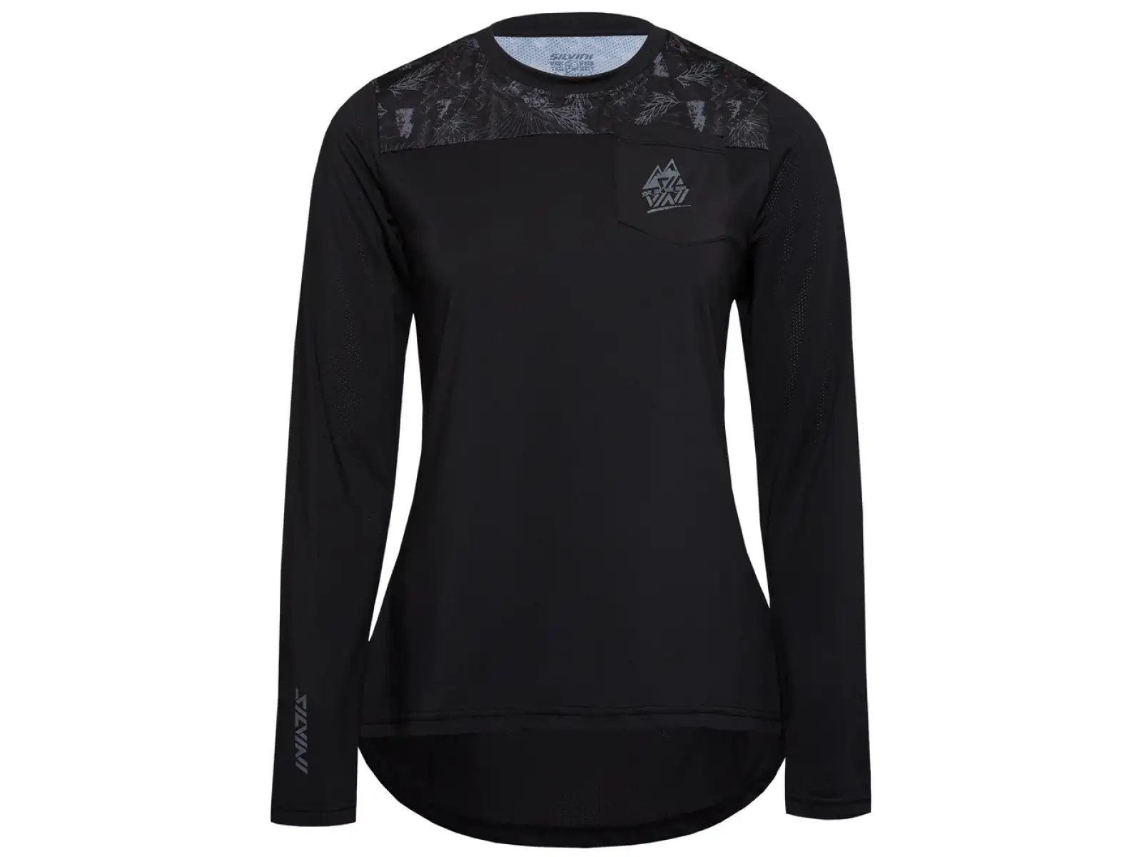 Silvini Ella Damen Langarmtrikot Charcoal