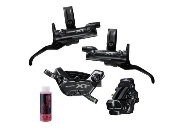 Shimano XT BR-M8220/BL-M8200 Scheibenbremse vorne+hinten Upgrade Set