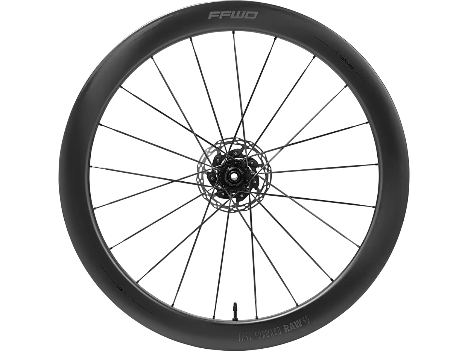 FFWD RAW CS 55 Straßenrad-Räder Matt Schwarz
