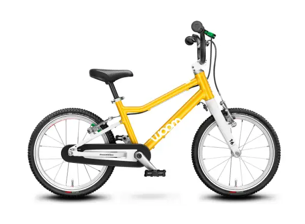 Woom 3 Gelbes 16 Zoll Kinderfahrrad