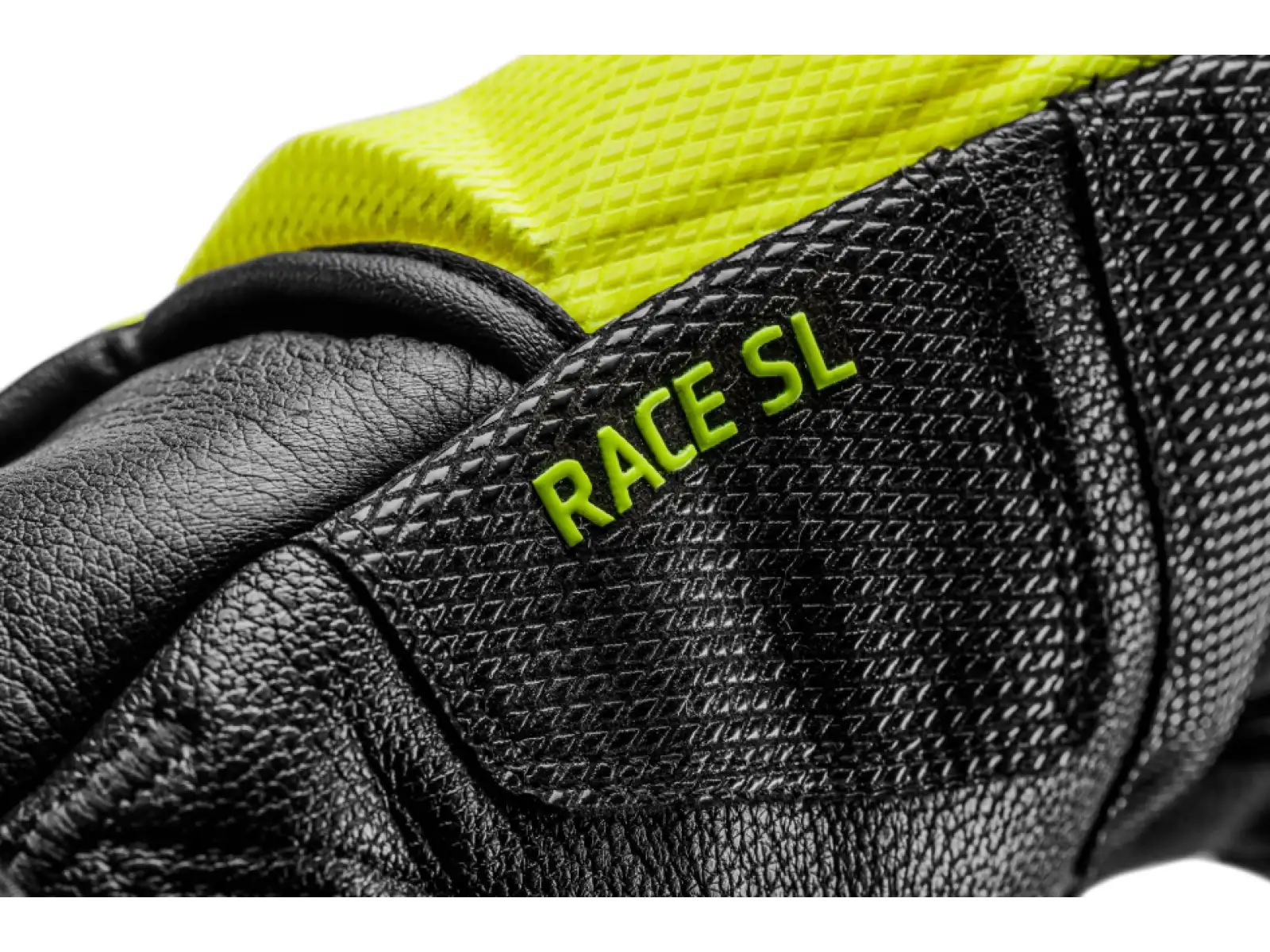 Leki WCR Venom SL 3D Rennhandschuhe Black-Ice Lemon