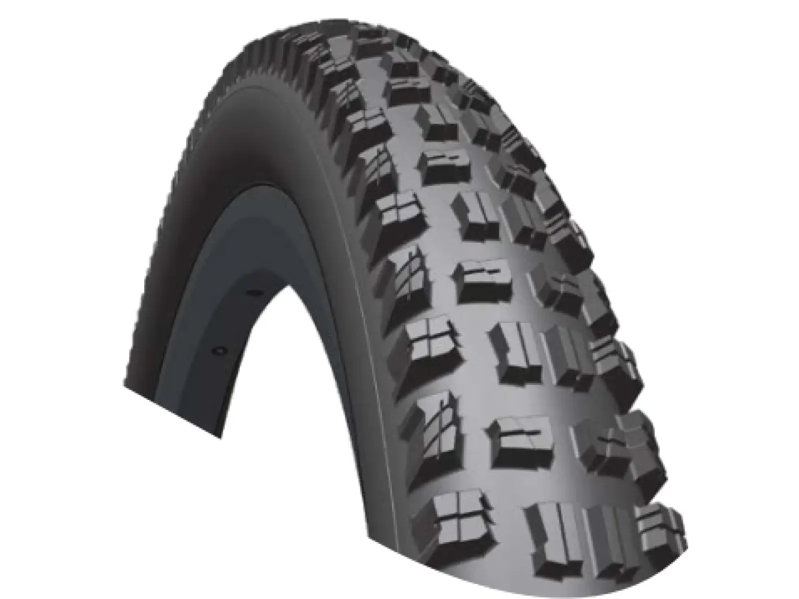 Mitas Highlander DH Supra Max EDC Textra 29x2,45" MTB Reifen Kevlar Schwarz