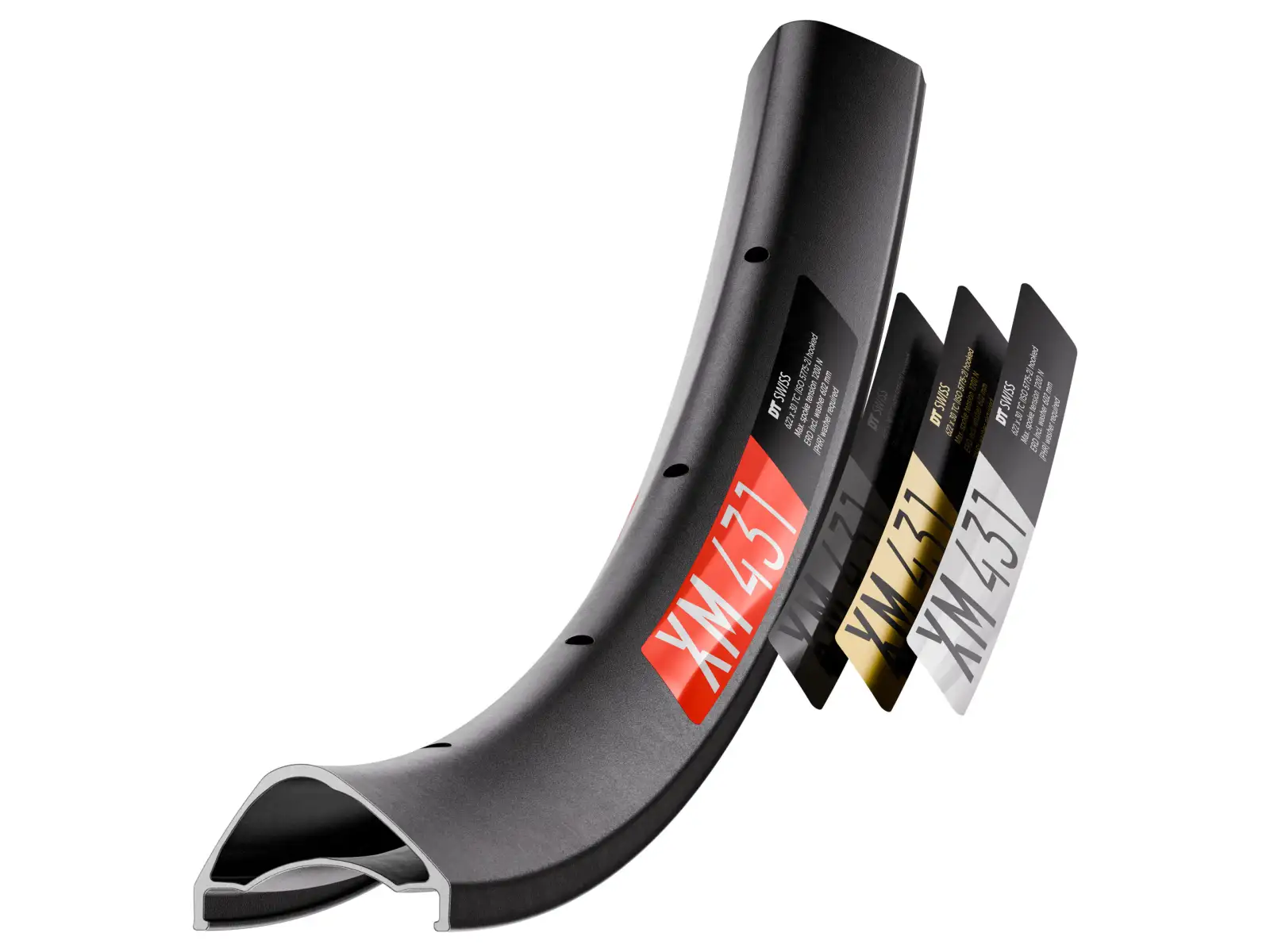 DT Swiss XM 431 27,5" MTB Felge schwarz