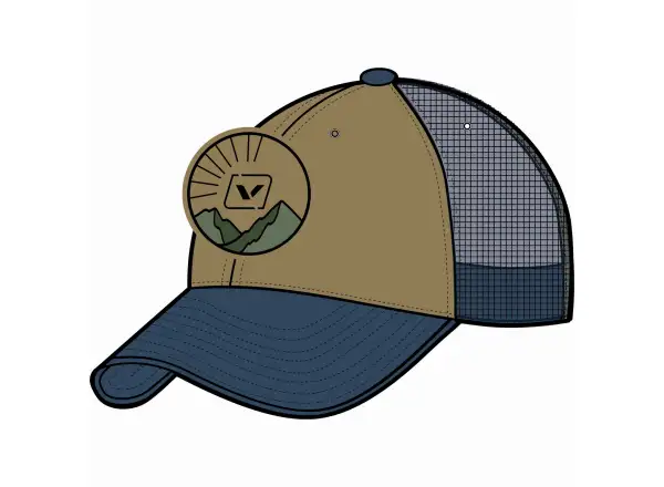 Viking Hat Baseballkappe brown/navy