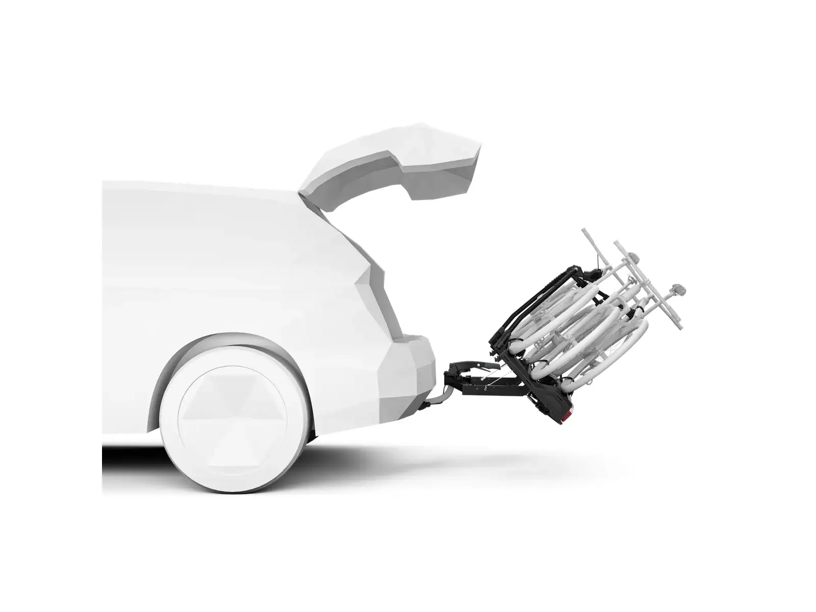 Thule VeloSpace 3 Träger für 3 Fahrräder für Anhängerkupplung