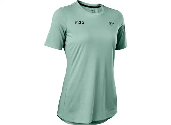 Fox Ranger Dr Double Fox Damen Trikot Kurzarm Eucalyptus