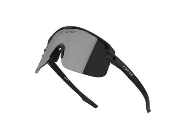Force Epic Brille schwarz/schwarz Spiegelglas