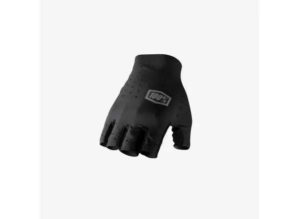 100% Sling Kurzfingerhandschuhe Schwarz