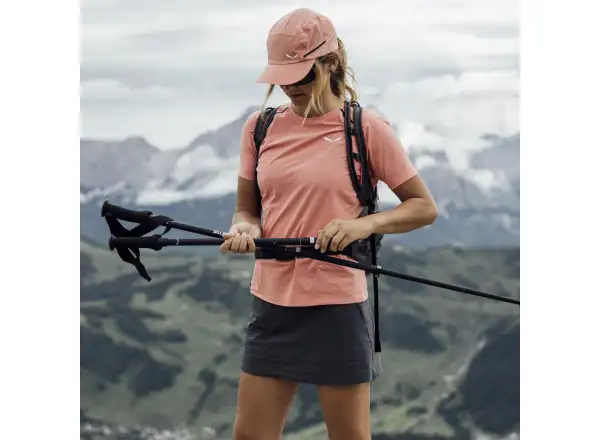 Salewa Puez Aluminum Pro Wanderstöcke Hot Neon Orange