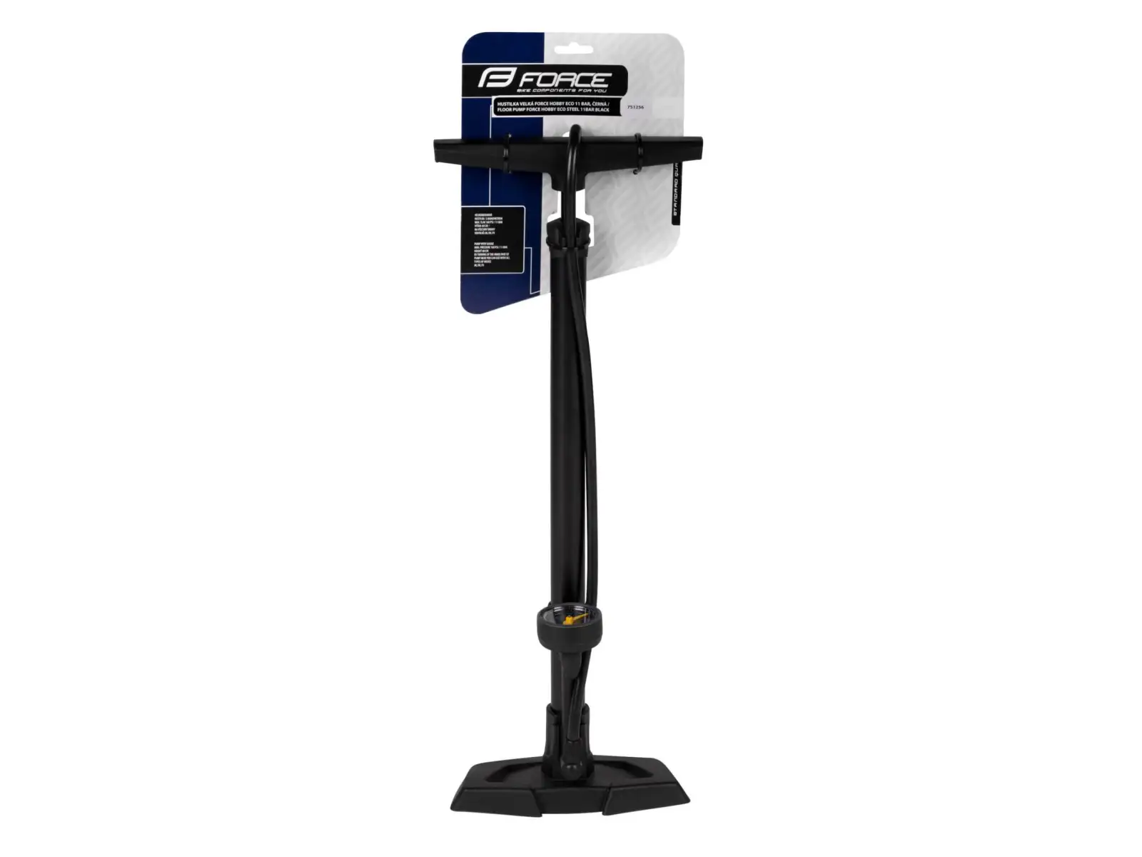 Force Hobby Eco Fe 11 bar Standpumpe groß schwarz