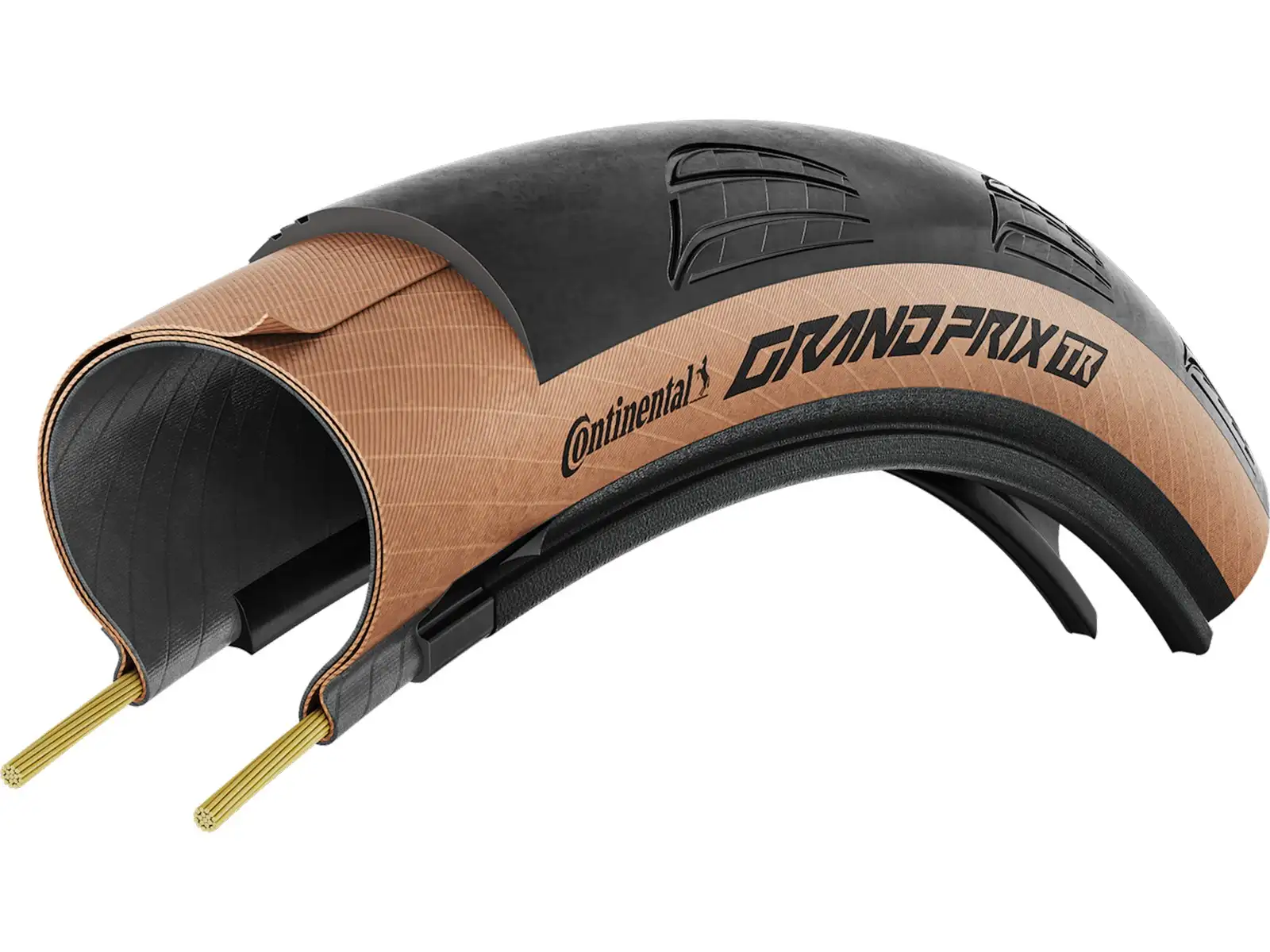 Continental Grand Prix TR Straßenreifen Kevlar Schwarz/Transparent