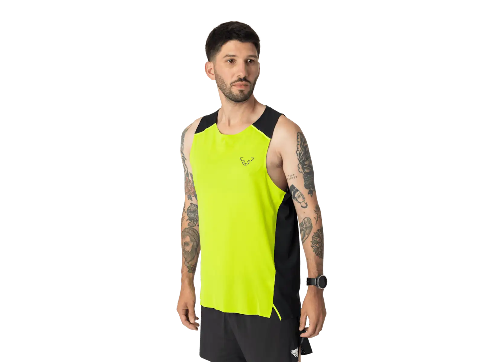 Dynafit DNA Herren ärmelloses Trikot Ultra Yellow