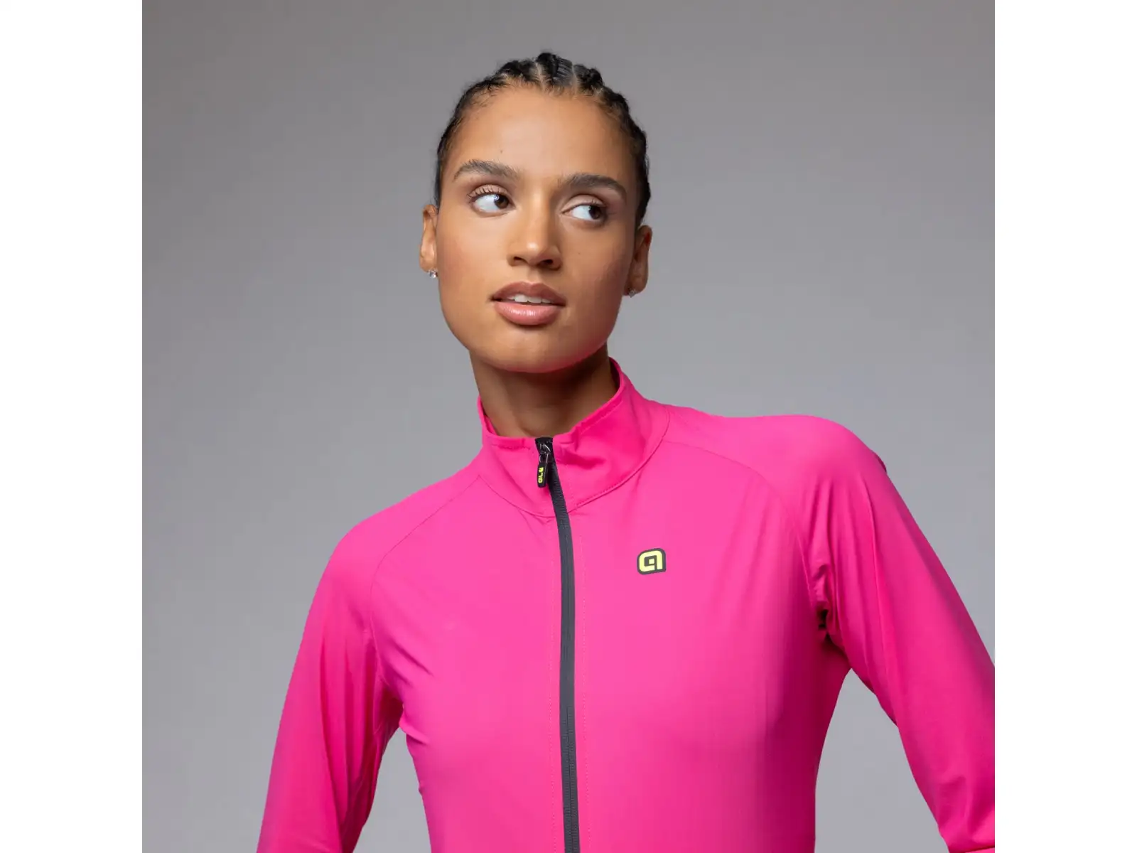 Alé Klimatik Guscio Racing 2.0 Damen Winter-Fahrradjacke Fuchsia