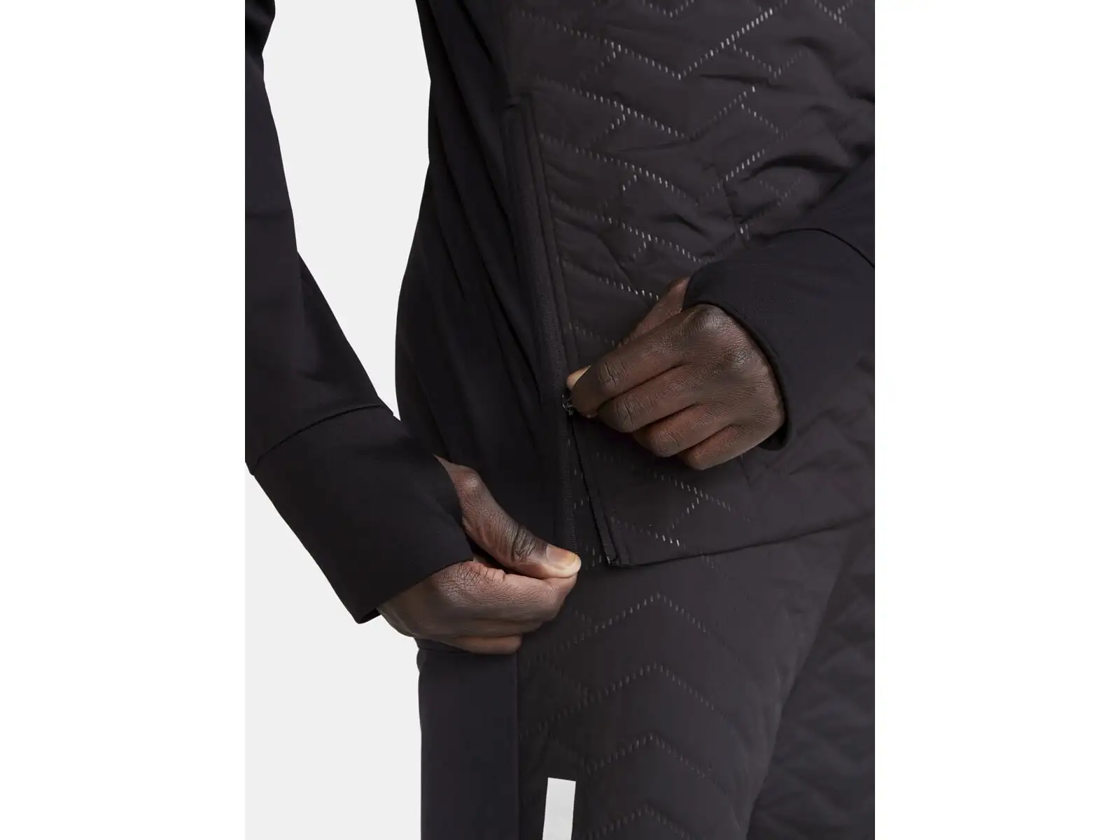 Craft ADV SubZ Sweater Herren Laufjacke Black