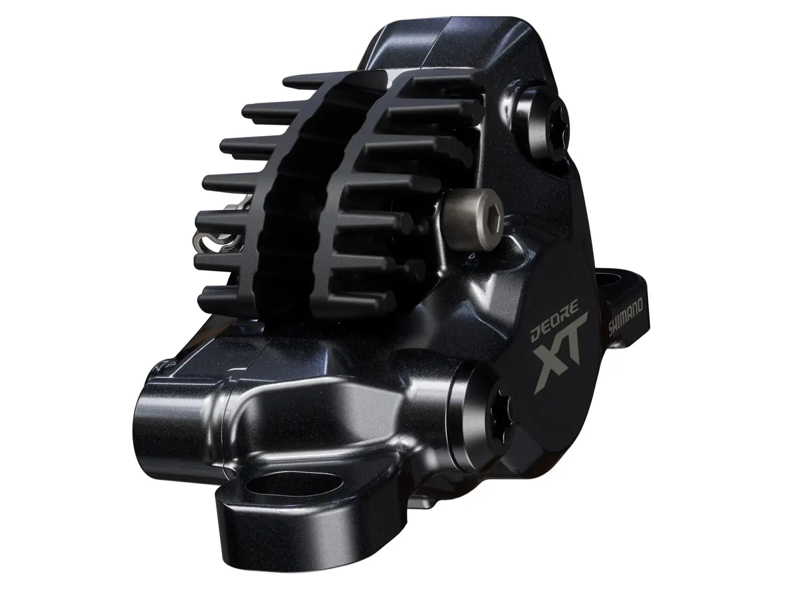 Shimano Deore XT BR-M8200+BL-M8200 vordere Scheibenbremse Beläge metallisch mit Kühlung