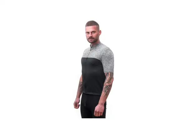Sensor Cyklo Motion Herren Trikot kurzarm schwarz/grau