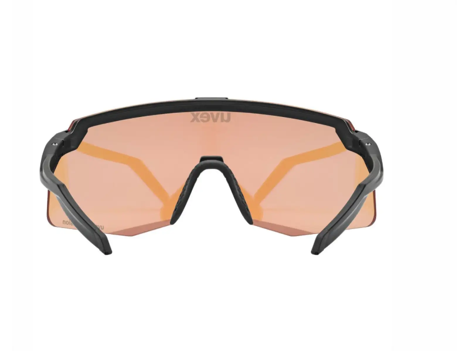 Uvex Pace Stage S CV Fahrradbrille Black matt/Mirror Blue