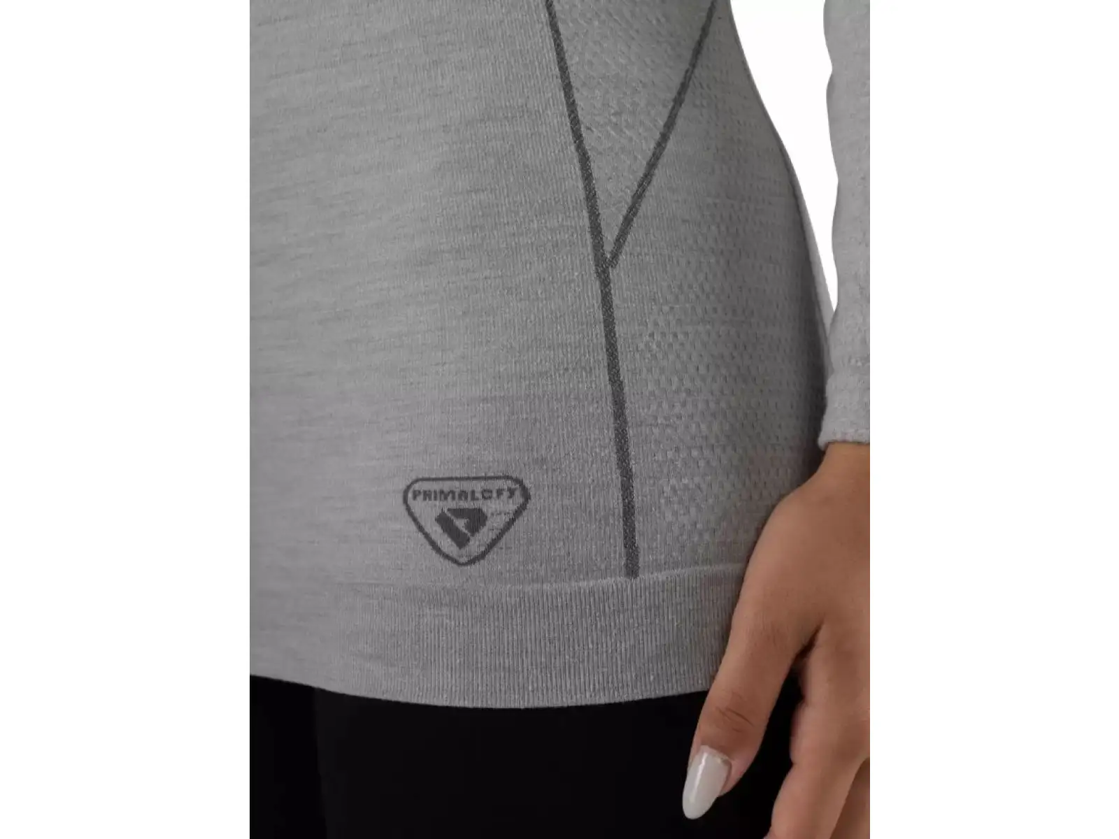 Viking-Lava Primaloft Damen Langarmshirt Light Grey.