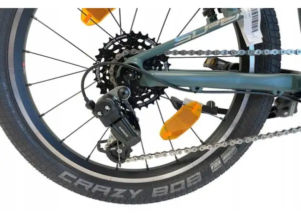 Superior F.L.Y. 20 VB Matte Trooper Green/Hologram Chrome Kinder-Mountainbike