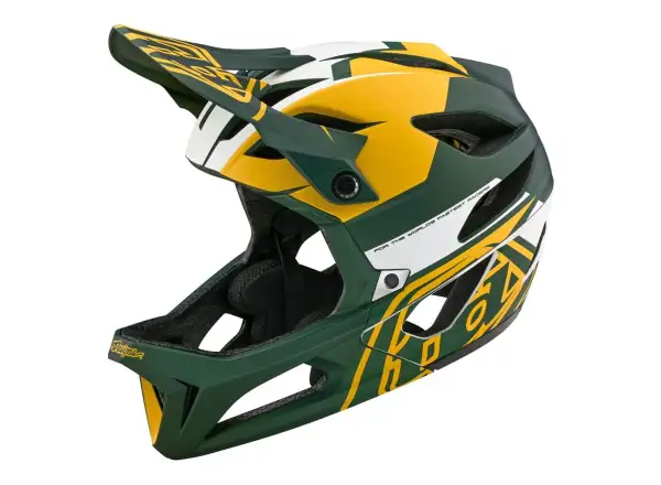Troy Lee Designs Stage Mips Helm Vector Green