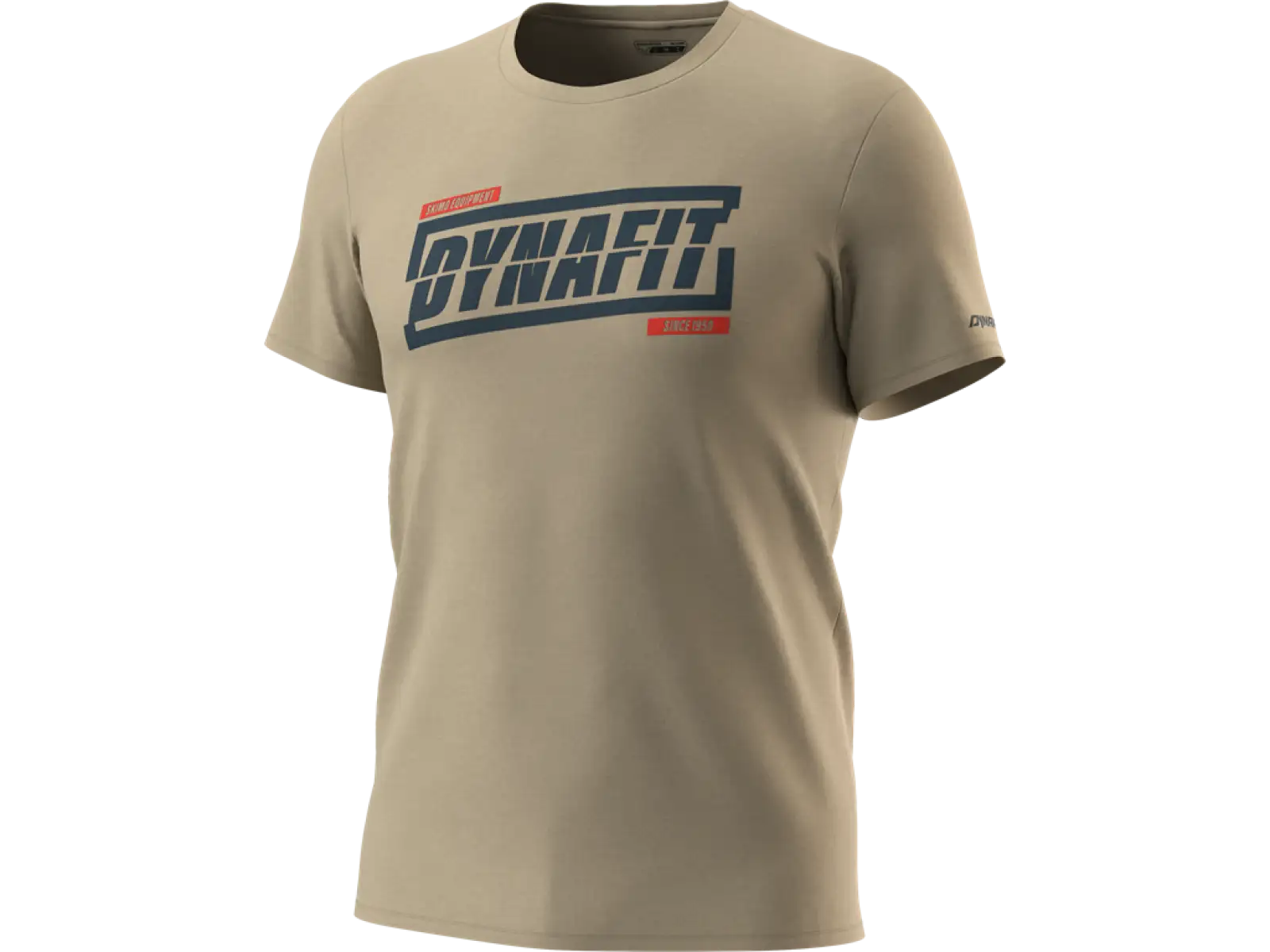 Dynafit Graphic Cotton Herren T-Shirt Kurzarm Rock Khaki/Tabloid