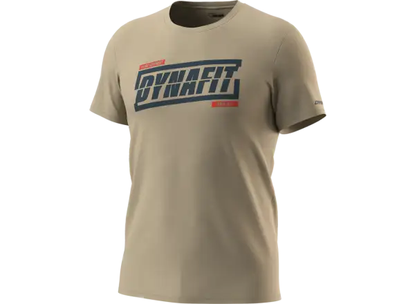 Dynafit Graphic Cotton Herren T-Shirt Kurzarm Rock Khaki/Tabloid