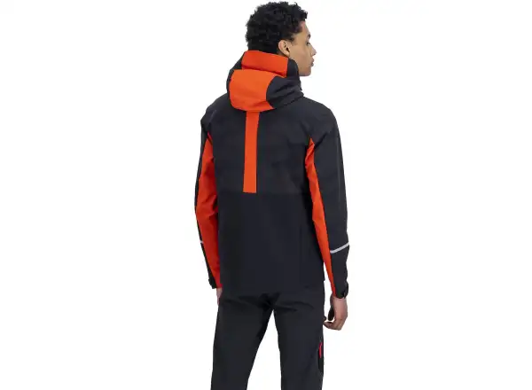 Swix Surmount Softshell Herrenjacke Schwarz/Feuerrot