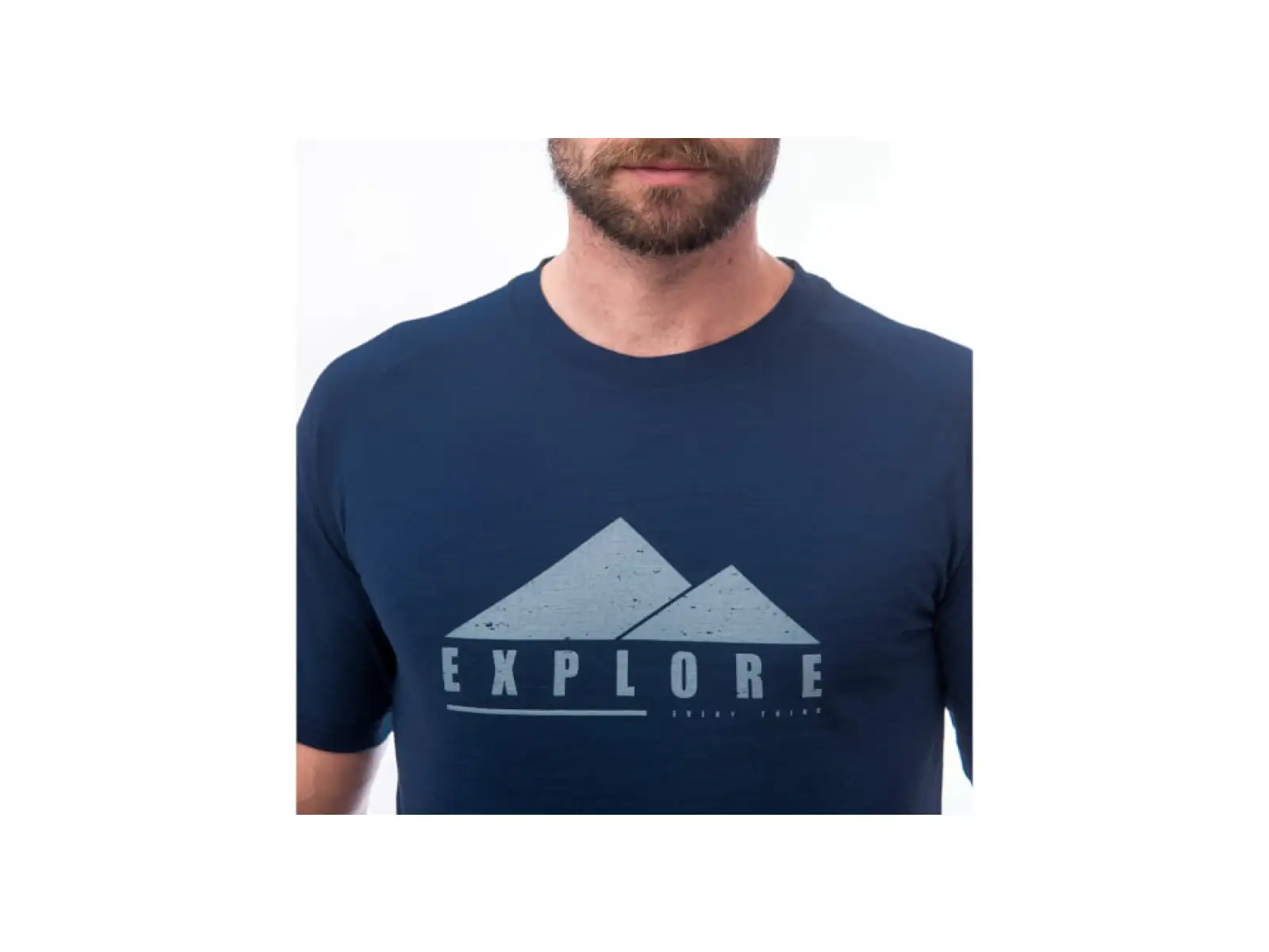 Sensor Merino Air PT Explore Herren T-Shirt kurzarm dunkelblau