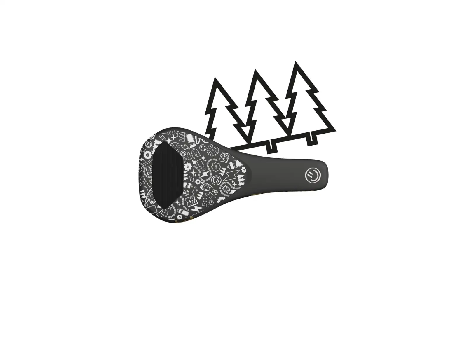 Ergon SM Downhill Comp Vali Höll Edition Sattel schwarz