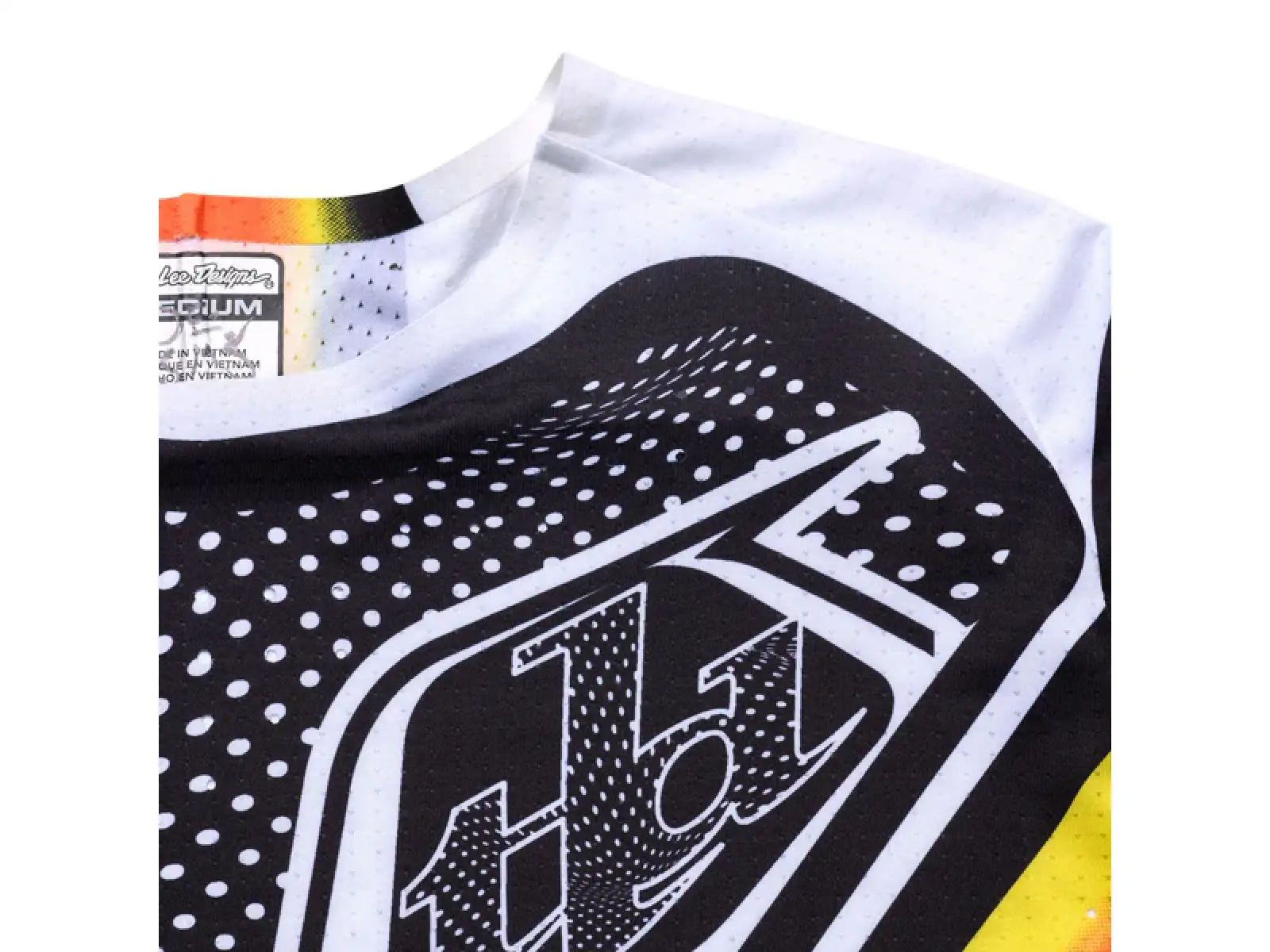 Troy Lee Designs Sprint Ultra Optic Herren Trikot Langarm schwarz