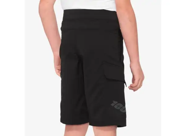100% Ridecamp Herren-Shorts Black