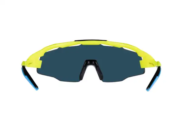 Force Everest Radbrille fluo/blau verspiegelte Gläser