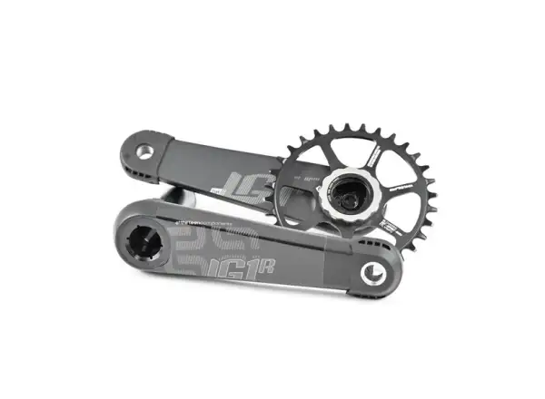 E-13 LG1 Race Carbon Kurbeln ohne Kettenblatt 170 mm.