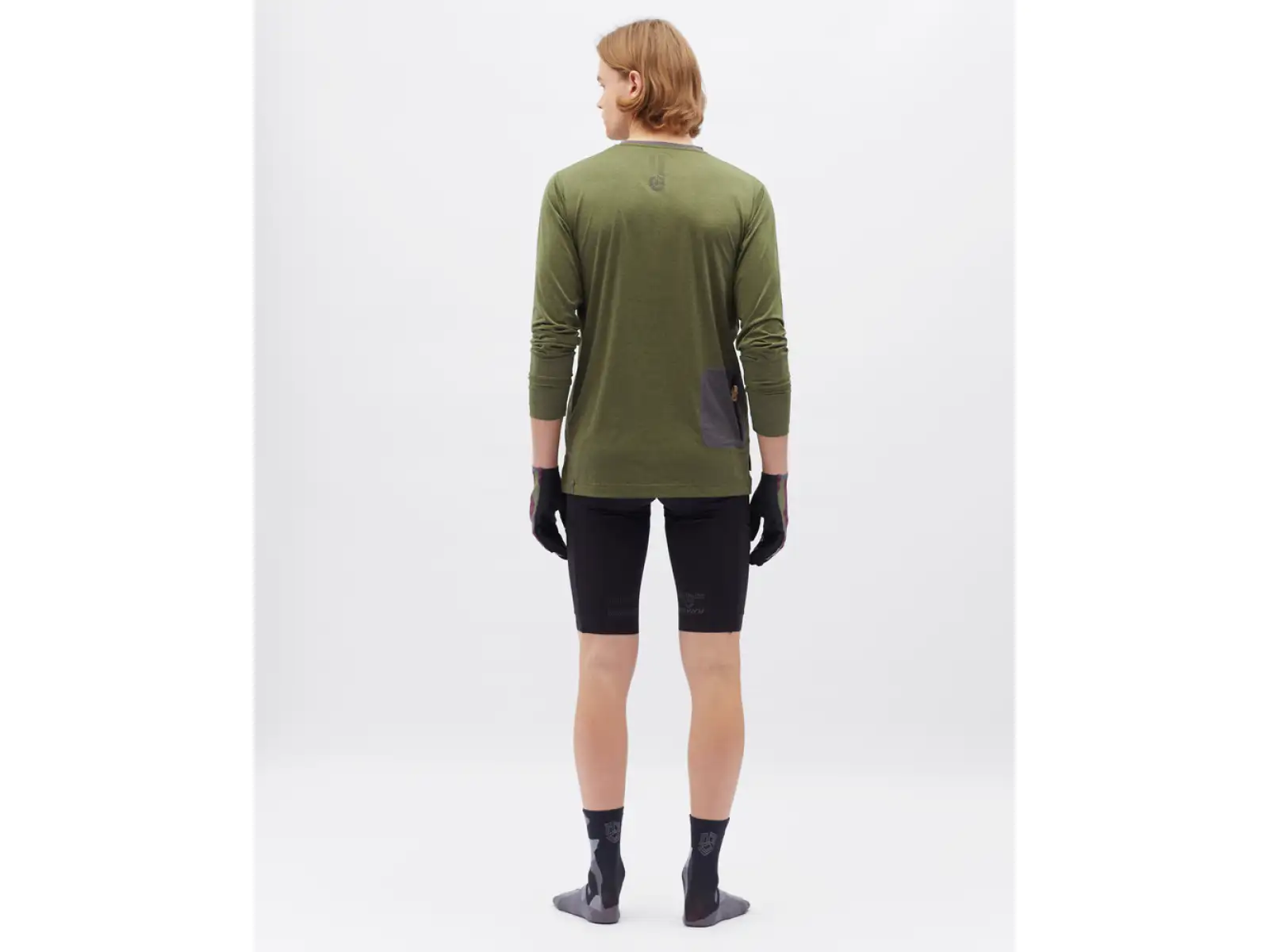 Silvini Casalo Herrentrikot Langarm Olive/Charcoal