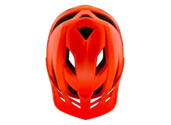 Troy Lee Designs Flowline Mips Kinderhelm Point Mandarin.