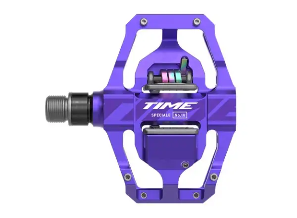 Time Speciale 10 Large Flatpedals Lila