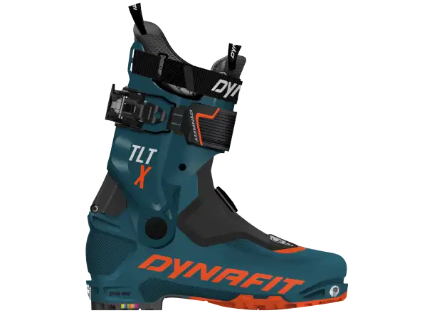 Dynafit TLT X Extra Wide Herren Skitourenschuhe Petrol/Orange