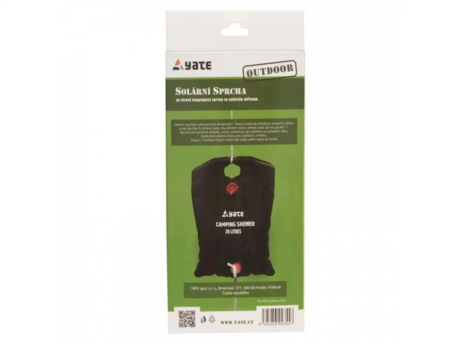 Yate Solar-Dusche 20 l