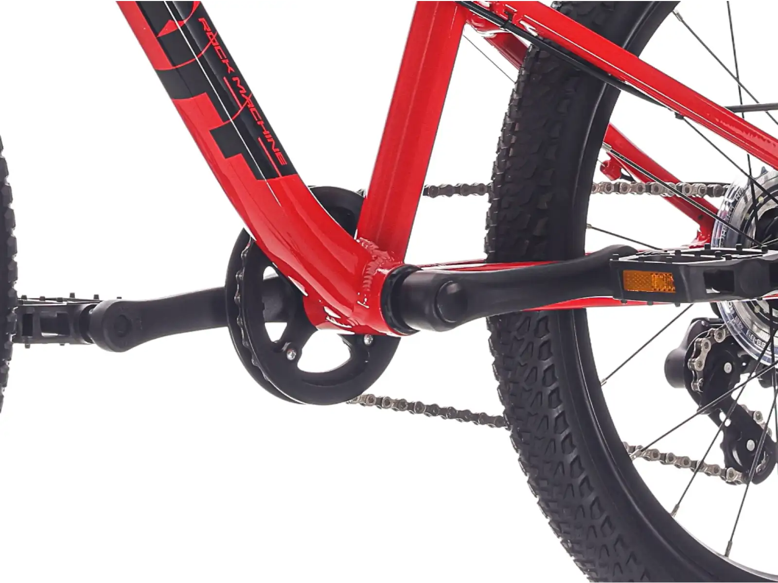 Rock Machine RIFF Tr 20 Kinderfahrrad Gloss Fire Red