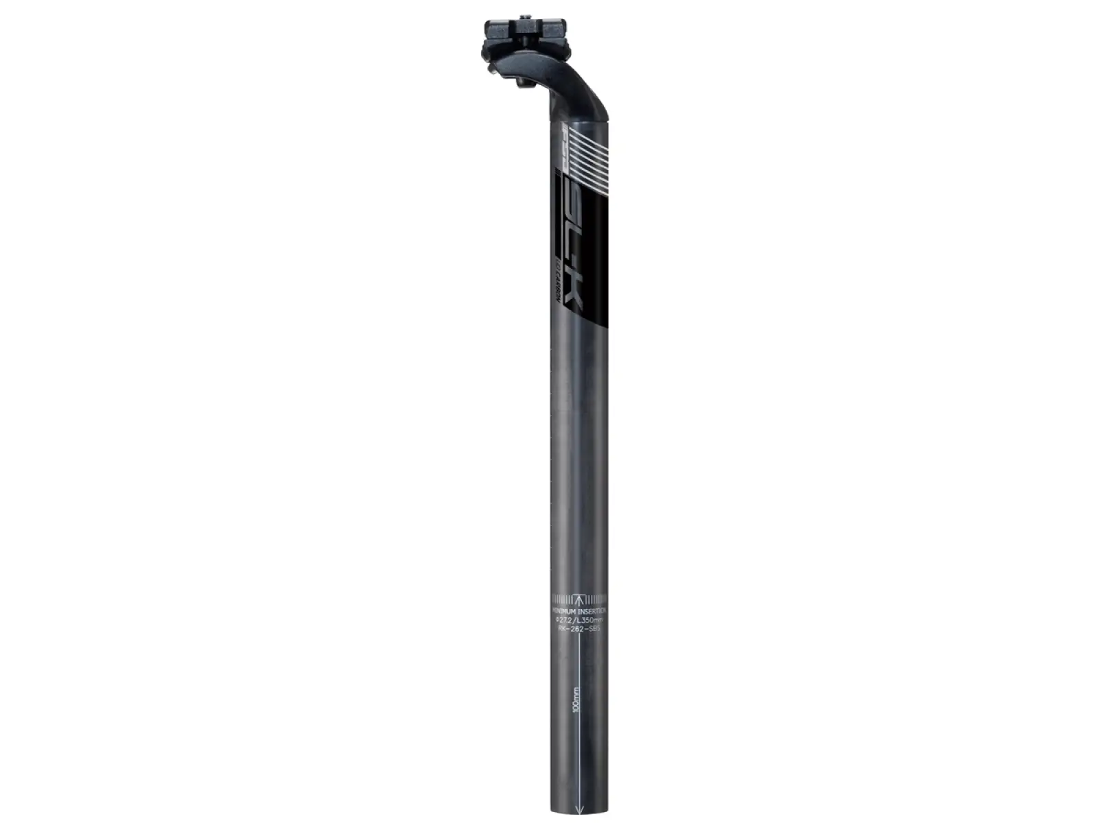 FSA SL-K Carbon SB20 SBS 25,4x350 mm Sattelstütze grau
