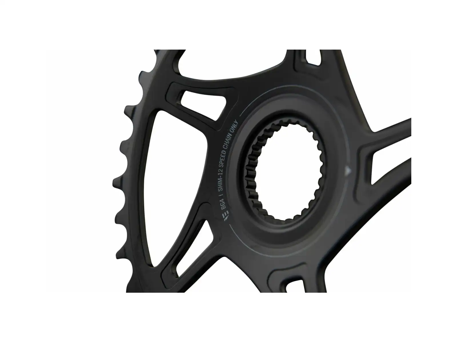 RACE FACE Kettenblatt BG4 Direct Mount 52 34T STL 12SHI schwarz