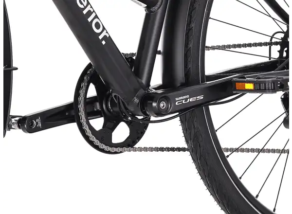Superior Blox 6.4 T MS Stadtfahrrad mattschwarz