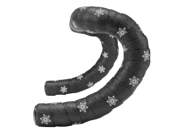 Supacaz Super Sticky Kush Galaxy Lenkerband white print/black plugs