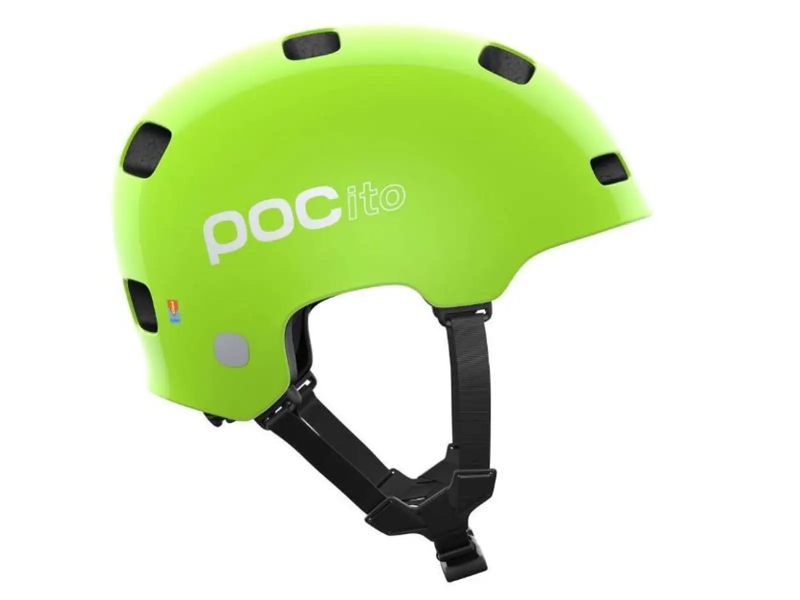 POC POCito Crane MIPS Kinderhelm Fluorescent Yellow/Green