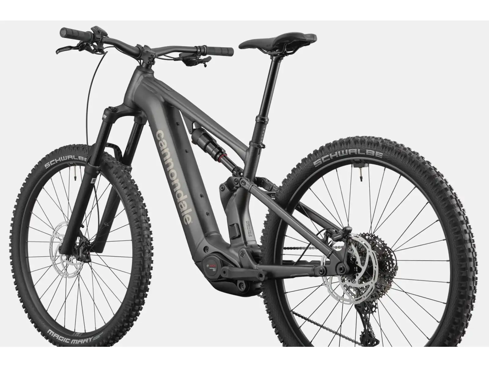 Cannondale Moterra 4+ vollgefedertes Elektrofahrrad Obsidian