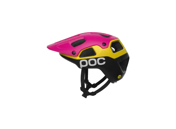 POC Cularis Pure Helm Rhos Red Matt/Citrine Yellow Matt