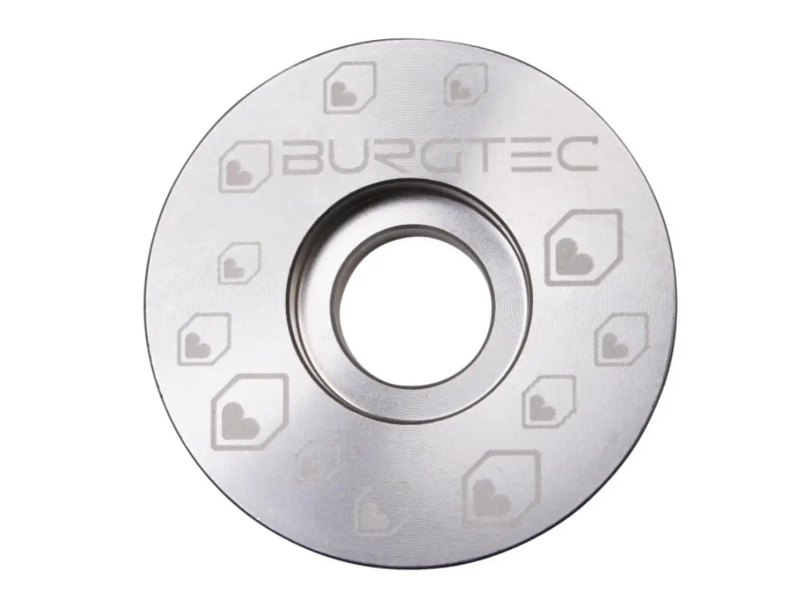 Burgtec Top Cap Stecker Silber Kopfschraube