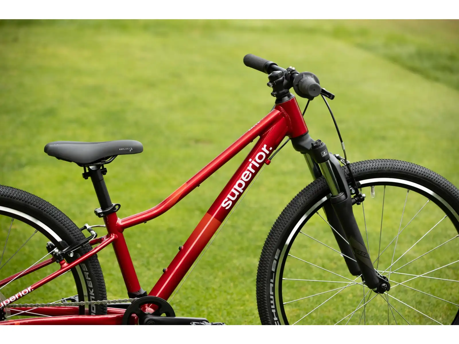 Superior RACER 24 Kinderfahrrad Gloss Racing Red