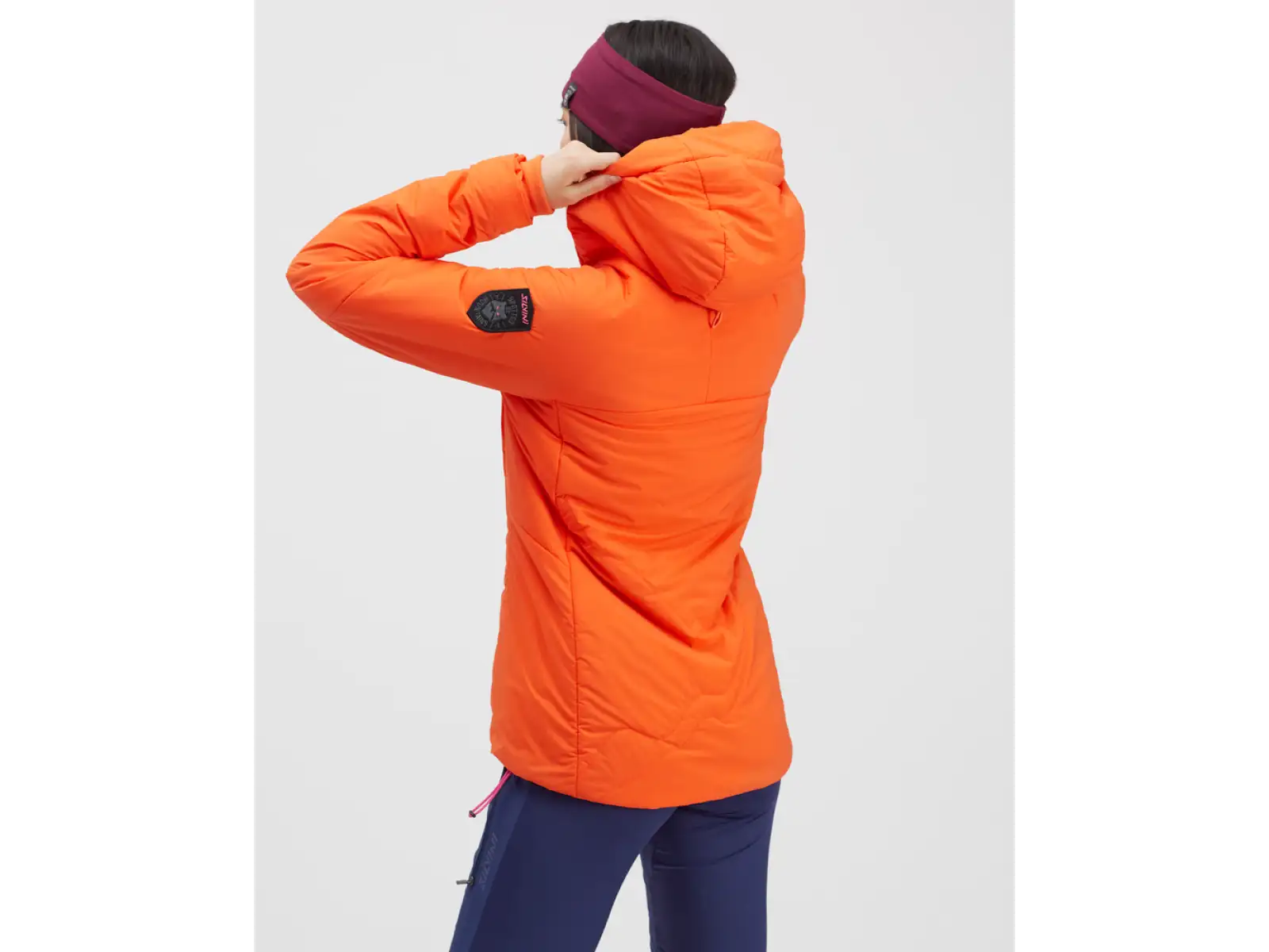 Silvini Lupa Damen Skitourenjacke Orange/Pink