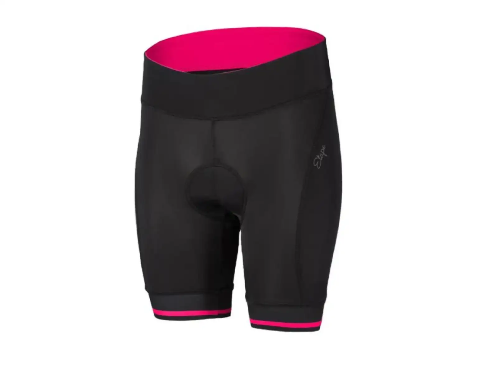 Etape Sara Damenhose mit Polster schwarz/rosa